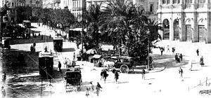 2557- Alger - Place de la Republique et Theatre2 - 1902